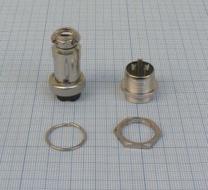 Set mufa 3 pini mama, MIC323, pe cablu+ MIC333, 3 pini tata, pe panou