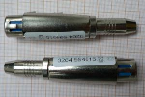 Adaptor/reductie XLR mama-Jack 6.3 stereo mama
