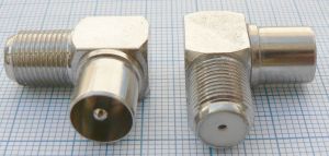Adaptor/reductie TV tata - F mama, la 90°