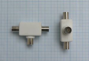 Adaptor/reductie TV mama - 2x TV tata, plastic
