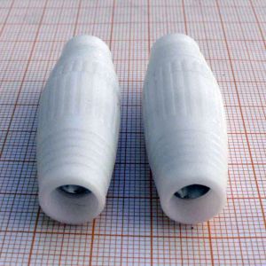 Prelungitor/adaptor/reductie cablu coaxial, plastic, 7mm