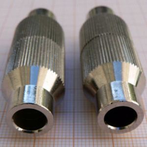 Prelungitor/adaptor/reductie cablu coaxial, metal, 7,4mm