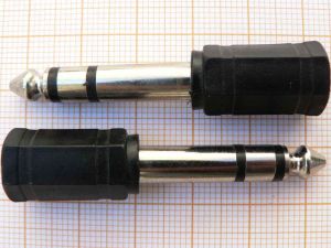 Adaptor/reductie Jack tata 6.3 stereo la Jack 3.5 mama stereo
