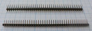 Sir de pini, 40 pini, indoit 90 grade, tata-tata, distanta intre pini 2,54mm