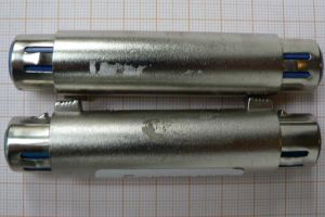 Adaptor/reductie XLR mama-XLR mama