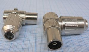Mufa TV mama, 90 grade, cablu 7mm