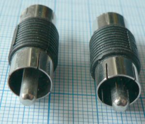 Adaptor/reductie RCA tata - RCA tata