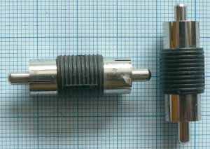 Adaptor/reductie RCA tata - RCA tata