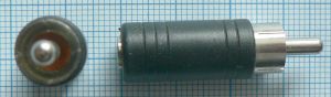 Adaptor/reductie RCA tata - jack 3,5mm mono mama