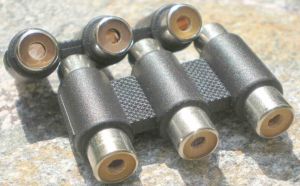 Adaptor/reductie 3x RCA mama - 3x RCA mama