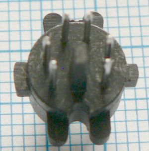 Mufa S-VHS tata 6 pini pe cablu 5mm