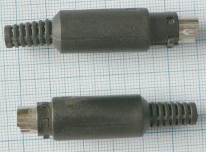 Mufa S-VHS tata 7 pini pe cablu 5mm