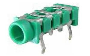 Mufa jack 3,5mm mama, 4 contacte, pe placa