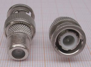 Adaptor/reductie BNC tata - F mama
