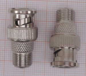 Adaptor/reductie BNC tata - F mama