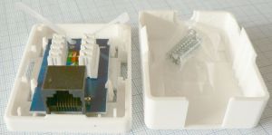 Priza UTP rj45 simpla, cat 6
