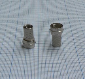 Mufa F tata, pentru RG6, cu insurubare (model standard)