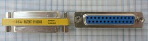 Adaptor/reductie 25 pini mama-25 pini mama