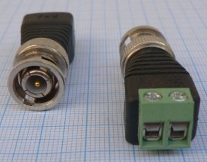 Adaptor BNC tata - 2 borne