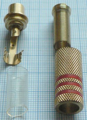 Mufa RCA mama, pe cablu 7mm
