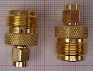 Adaptor/reductie SMA tata-N mama