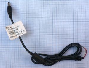 Cablu alimentare mufa DC tata 2,1x5,5mm, 1,2m
