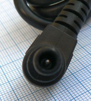 Cablu alimentare mufa DC, pin interior, 1,4mm-6,4x4,25x9mm, 1,2m