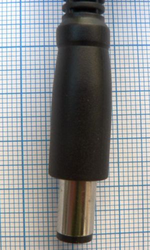 Cablu alimentare mufa DC tata 7,4mm cu pin 0,6mm, 5cm