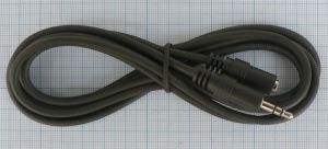 Cablu Jack stereo 3, 5mm tata - Jack stereo 3, 5mm mama/ 1.8 m