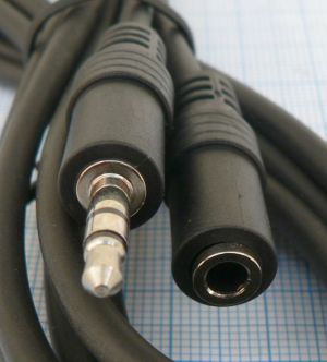 Cablu Jack stereo 3, 5mm tata - Jack stereo 3, 5mm mama/ 1.8 m