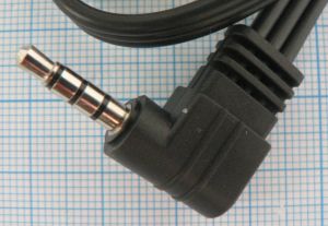 Cablu JACK 3, 5 tata 4 contacte - 3 RCA tata/ 0.75m