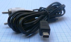 Cablu AV 2 RCA tata - OLYMPUS 12 pini, 1.4m