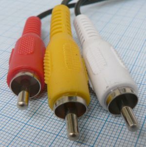 Cablu 3*RCA tata- 3*RCA tata-mama/ 3 m