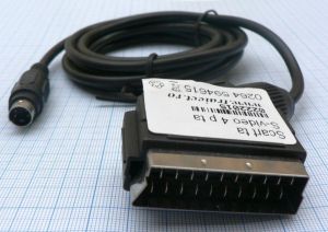 Cablu SCART tata - S-VHS tata / 2 m
