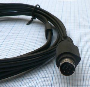 Cablu S-VHS tata 7 pini - S-VHS tata 4 pini+2*RCA tata/2m