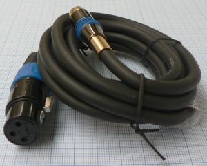 Cablu XLR mama - RCA tata GOLD /2 m