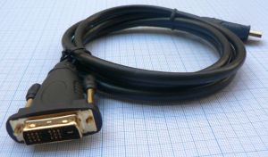 Cablu DVI tata - HDMI tata/ 1.8m