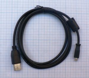 Cablu de date compatibil Nikon-Sanyo, 8 pini - USB A tata, 1,2m