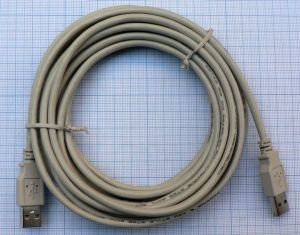 Cablu USB A tata - USB A tata, 5m