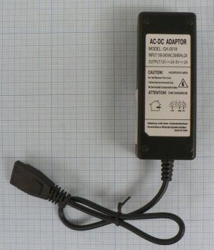 Sursa de alimentare HDD, iesiri 5/12V-2A/2A, intrare 220Vca