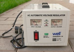 Stabilizator de tensiune cu servo AVR, 500VA, intrare 150-220Vca, iesire 220Vca