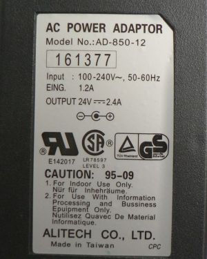 Sursa de alimentare 24V/2,4A, intrare 220Vca