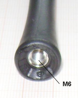 Baston antena FM auto, compatibil Skoda (model lung)