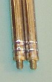 Antena telescopica, 3 elemente, lungime deschisa 310mm