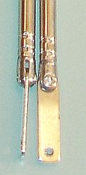 Antena telescopica, 4 elemente, lungime deschisa 390
