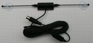 Antena TV UIF, auto/pachet, castig max. 10dBi