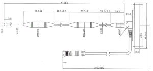 Antena magnetica pentru NMT/CDMA/3G, castig 3/2dBi