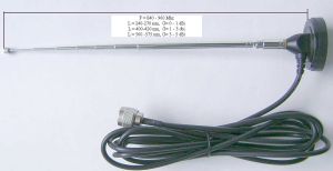 Antena pentru amplificare semnal de telefonie mobila, telescopica, magnetica radioamatori/CDMA, cistig 5 dBi
