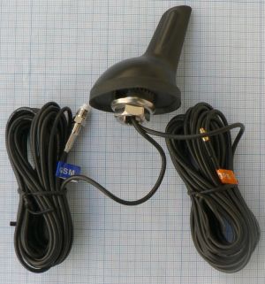Antena pentru amplificare semnal de GPS/GSM /DCS, Cistig:GPS 27dBi, GSM/DCS:2.0dBi