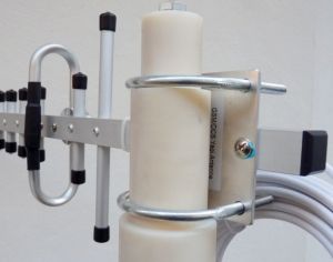 Antena pentru amplificare semnal de telefonie mobila Yagi 12dB polarizare H/V, 60/35, SMA tata